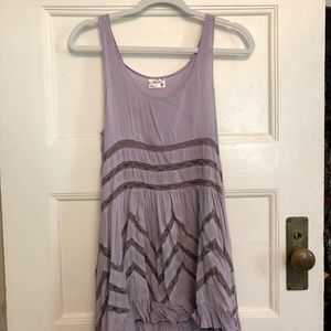 Free people trapeze slip lilac